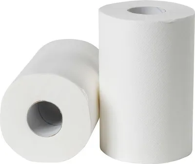 Produktbild von Putzrollen mini | Zellstoff | 2-lagig | 19 cm | 72 Meter | 12 Rollen