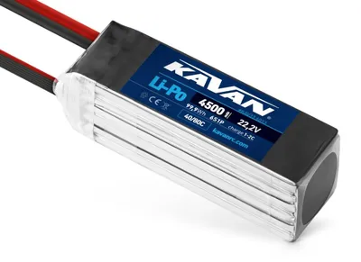 Produktbild von Kavan 4500mAh/22 2V 40/80C 99.9Wh Modellbauakkus