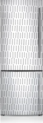 Produktbild von Aufkleber Kühlschrankmagnete Dekoration Kühlschrankfolie 70x190 cm - Gezeichnete Linien