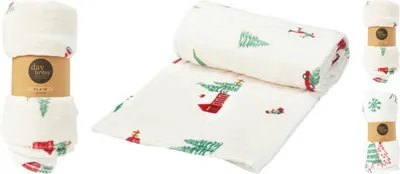 Obrázek produktu pro Vánoční fleecová deka 150 x 120 cm, 2 vzory