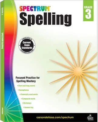 Obrázek produktu pro Spectrum Spelling Grade 3