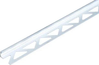Productafbeelding van Eindprofiel voor Tegels Aluminium Geanodiseerd Zilver 1000 mm
