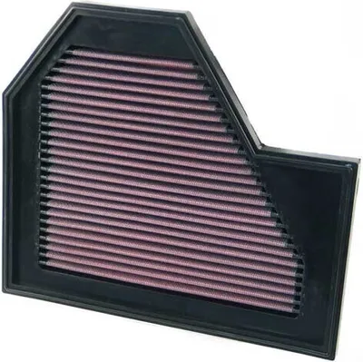 Produktbild von K&N 33-2350 Hochleistungsluftfilter für BMW 5 Limousine (E60) Langzeitfilter Quadratisch