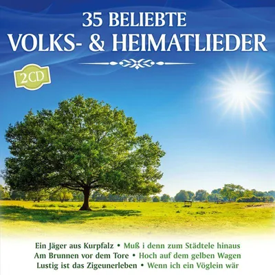 Immagine prodotto di Vari: 35 Volks- & Heimatlieder CD - Schlager, 2 CD 2022