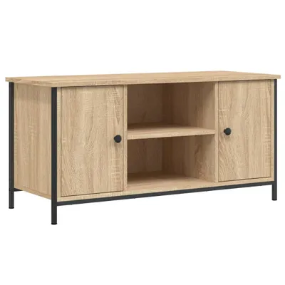 Obrázok produktu pre vidaXL TV skrinka Sonoma dub 100x40x50 cm odvodený výrobok z dreva