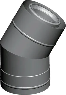 Produktbild von Wolf-Winkelstück DN80/125-30° 2651483