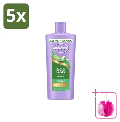 Obrázek produktu pro 5 kusů šamponu Andrélon "Každý den" - 685 ml - výhodná balení - 5 kusů