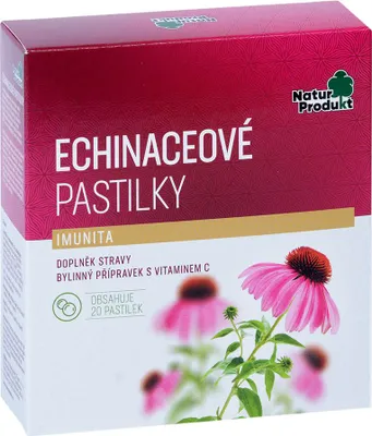 Obrázek produktu pro Naturprodukt Echinaceové pastilky 20 past.