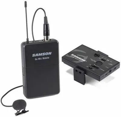 Produktbild von Samson Drahtlosmikrofon Set inkl. Krawattenmikrofon und Empfänger - GoMic Mobile Lavalier