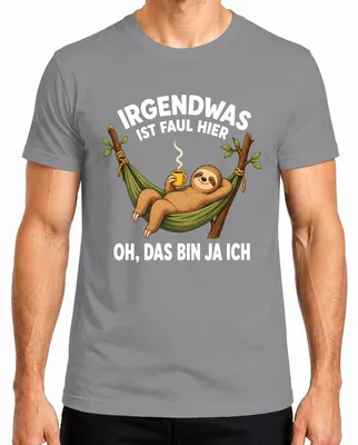 Obrázek produktu pro Něco tu nehraje. To jsem já. Tričko s nápisem "Sarkasmus", šedé barvy, velikost M