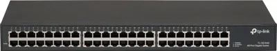 Zdjęcie produktu dla TP-Link TL-SG1048, Nie zarządzany, Gigabit Ethernet (10/100/1000), Pełny dupleks, Możliwości montowania w stelażu, 1U