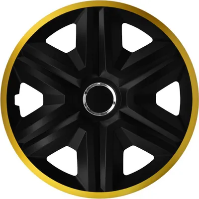 Produktbild von NRM Radkappen FAST LUX, Gold 16" Zoll. (4 x Universal Radzierblenden/Radkappen)