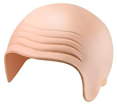 Zdjęcie produktu dla Czapka z lateksu imitująca łysinę, gruba peruka imitująca łysinę, czapka do cosplayu, kostium dla dzieci i dorosłych, impreza halloweenowa