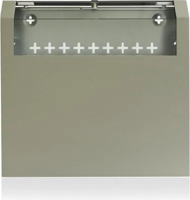 Produktbild von WP WPN-RWV-05501-G, Wandmontiertes Regal, 5U, 80 kg, Grau