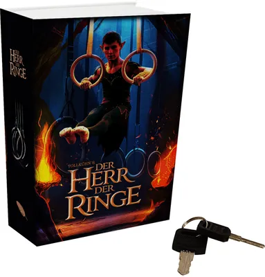 Produktbild von Tollkühner Ring-Turner Booksafe mit turnendem Elf