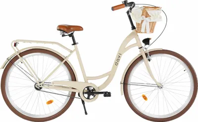 Produktbild von Damenfahrrad Davi Lila 28", 1 Gang, 160-180 cm, Kaffeebraun