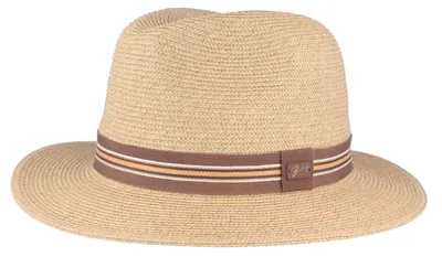 Bailey melierter knautschbarer Papier-Fedora Hester in beige