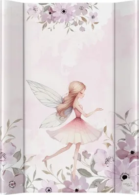 Obrázek produktu pro CEBA BABY Podložka přebalovací 2-hranná měkká (50x70) Basic Meadow Fairy