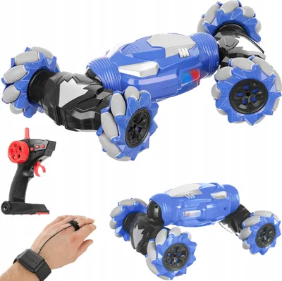Produktbild von RC Auto Für Kinder,4WD 2.4GHz Ferngesteuertes Auto ab 6 Jahre,Doppelseitige Rotierende Off-Road RC Twist Car 360° Flips mit Licht und Musik,Geschenke Für Kinder ISO 11406