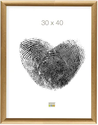 Immagine prodotto di Deknudt Cornice per foto S40CA2 in legno dorato 18 x 24 cm