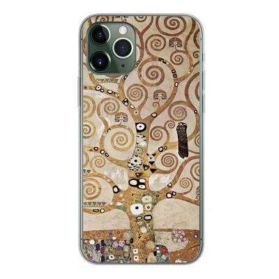 Produktbild von MuchoWow® Handyhülle Schutzhülle Hülle für iPhone 11 Pro Der Baum des Lebens - Gustav Klimt Silikon Softcase Handy Hülle - Handy