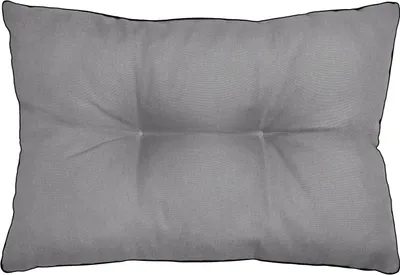 Produktbild von Rückenkissen 58x40 cm, 7 cm dick, wasserabweisend, dekorativ gesteppt für Garten- & Loungemöbel