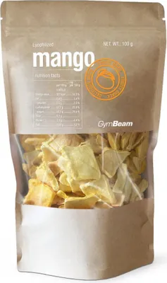 Obrázok produktu pre GymBeam - Mrazom sušené mango 100 g