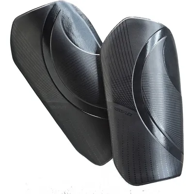 Image de Uhlsport Crossflex Protège-Tibias Hommes - Noir  | Taille: S