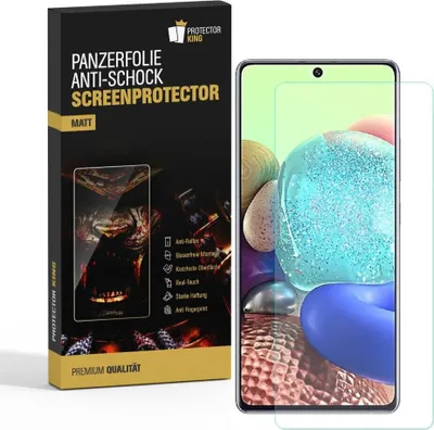 Produktbild von 2x Panzerfolie für Samsung Galaxy A71 ANTI-SCHOCK Displayschutzfolie MATT