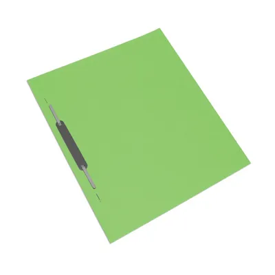 Produktbild von Grüner A4 Aktenordner der ROC Serie, aus Karton, mit Binder, für DIN A4 Dokumente