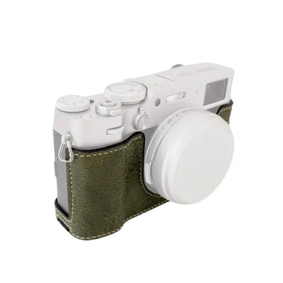 Produktbild von Tragbare Kamera-Schutzhuelle, Kameratasche im Retro-Stil, Tragetasche mit oeffnung an der Unterseite, mit Schultergurt, Ersatz fuer die Fujifilm X100VI-Kamera