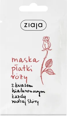 Produktbild von Ziaja Rosenblüten-Jugendmaske mit Hyaluronsäure, 7 ml