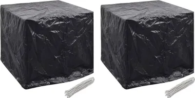 Obrázok produktu pre Ochranný obal na záhradnú nádrž 2 ks 116x100x120 cm 8 očiek