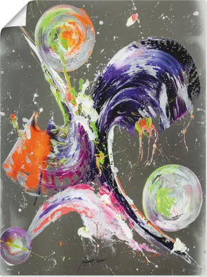 Produktbild von ARTland Poster Abstraktion XXI Größe: 30x40 cm