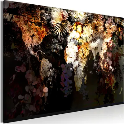 Produktbild von Italienischer Leinwand Leinwandbild - Hope (1 Part) Wide 120x80 cm Blumen b-A-0878-b-a