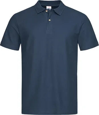 Produktbild von Stedman ST3000 | Herren Poloshirt-Piqué 100 - Farbe: Navy Blue - Größe: M
