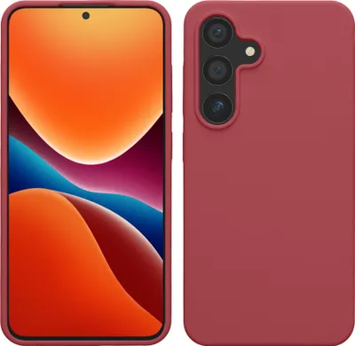 Produktbild von kwmobile Hülle kompatibel mit Samsung Galaxy S24 Hülle - Silikon Handy Case - Handyhülle für Samsung S24 weiche Oberfläche - kabelloses Laden für