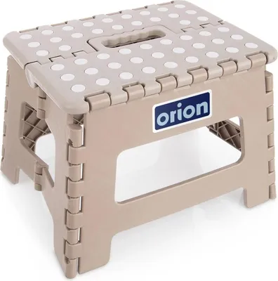 Obrázok produktu pre Skladacia schodíková stolička, protišmyková, 32x25x22 cm, nosnosť 120 kg