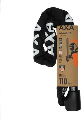 Obrázek produktu pro Řetězový zámek AXA Absolute 9-110, 110 cm, Ø9 mm