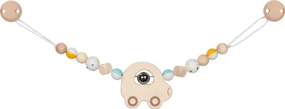 Produktbild von Goki Kinderwagenkette Auto - Holzspielzeug für Babys und Kleinkinder