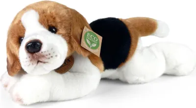 Immagine prodotto di Cagnolino di peluche beagle 30 cm ECO-FRIENDLY