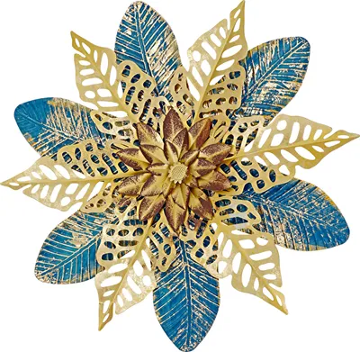 Produktbild von abc HOME | Wanddeko Blume | Metall