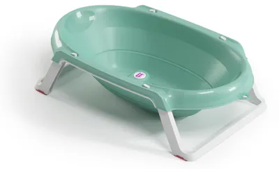 Produktbild von Okbaby Onda Slim - Zusammenklappbare Badewanne für Neugeborene 0-12 Monate - Blau