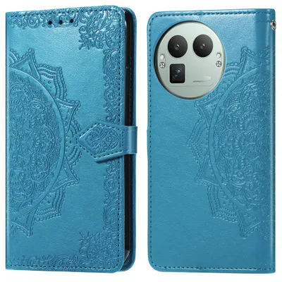 Imagen del producto de Funda tipo libro para Realme GT 8 Pro de la marca imoshion, color turquesa