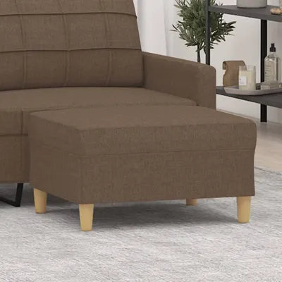 Produktbild von "2026 Promotion" Fußhocker Braun 70x55x41 cm Stoff - Fußhocker CC21104