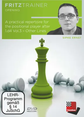 Produktbild von Ein praktisches Repertoire für den positionellen Spieler nach 1.d4 - Band 3