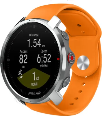 Produktbild von Strap-it Polar Grit X Sportarmband (Orange)