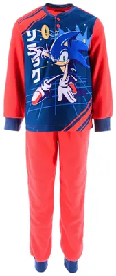 Produktbild von Schlafanzug Fleece Sonic The Hedgehog Rot 104 cm