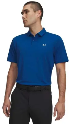 Zdjęcie produktu dla Koszulka polo męska Under Armour Golf T2g Pique, krótki rękaw, kolor niebieski, rozmiar L
