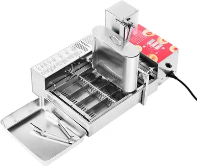 Produktbild von SucceBuy Automatische Donutmaschine für den gewerblichen Einsatz, 4 Reihen, 240 Stk./h
